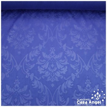 TERCIOPELO AZUL GOFRADO EN BAJO RELIEVE SERIE CACHAM 145cm