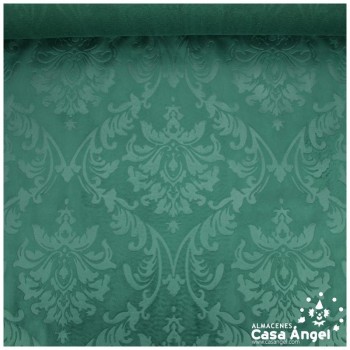 TERCIOPELO VERDE BOTELLA GOFRADO EN BAJO RELIEVE SERIE CACHAM 145cm