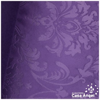 TERCIOPELO MORADO GOFRADO EN BAJO RELIEVE SERIE CACHAM 145cm