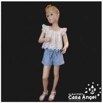 MANIQUÍ NIÑA INFANTIL CUERPO COMPLETO