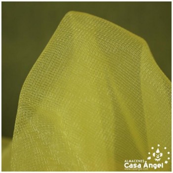 TELA DE GASA SPARLING CARNAVAL AMARILLA 150cm