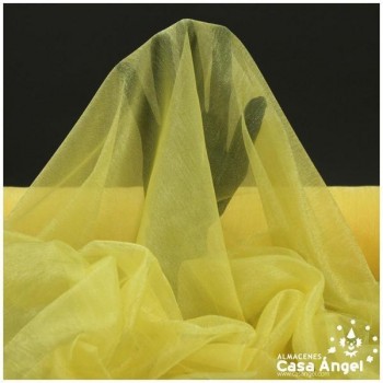 TELA DE GASA SPARLING CARNAVAL AMARILLA 150cm