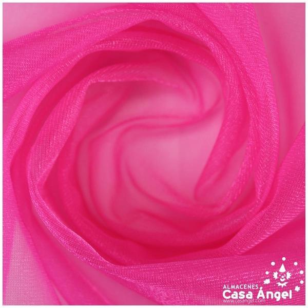 TELA DE GASA SPARLING CARNAVAL FUCSIA 150cm