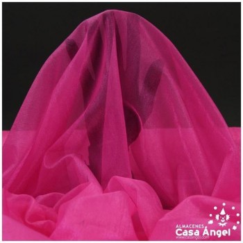 TELA DE GASA SPARLING CARNAVAL FUCSIA 150cm