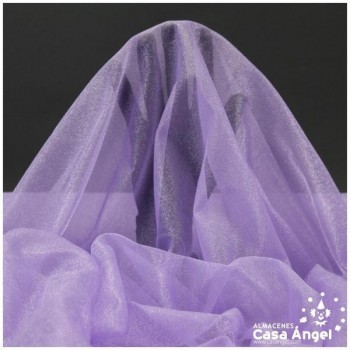 TELA DE GASA SPARLING CARNAVAL MALVA 150cm