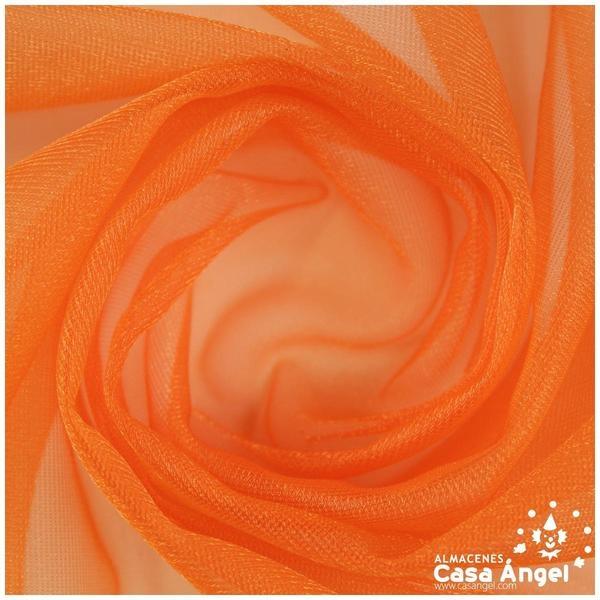 TELA DE GASA SPARLING CARNAVAL NARANJA 150cm