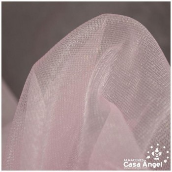TELA DE GASA SPARLING CARNAVAL ROSA 150cm