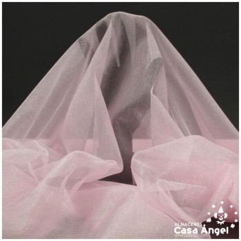 TELA DE GASA SPARLING CARNAVAL ROSA 150cm