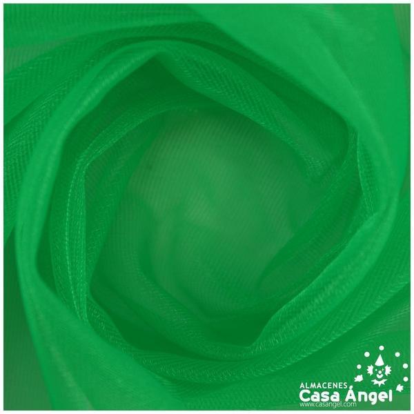 TELA DE GASA SPARLING CARNAVAL VERDE 150cm