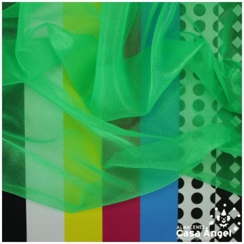 TELA DE GASA SPARLING CARNAVAL VERDE 150cm