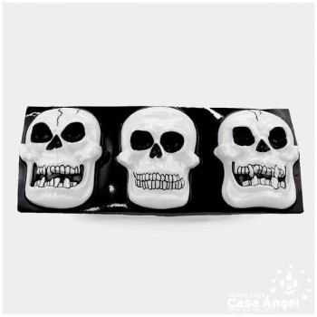 DECORACIÓN DE CALAVERAS PARA PUERTAS Y UMBRALES