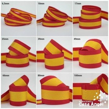 CINTAS BANDERA DE ESPAÑA SIN ESCUDO