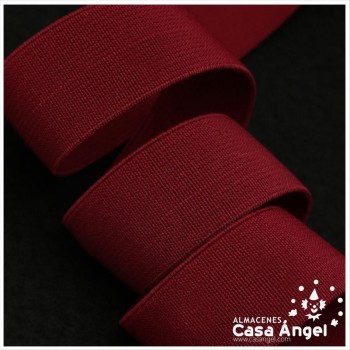 CINTA ELÁSTICA ROJA 25mm Y 30mm