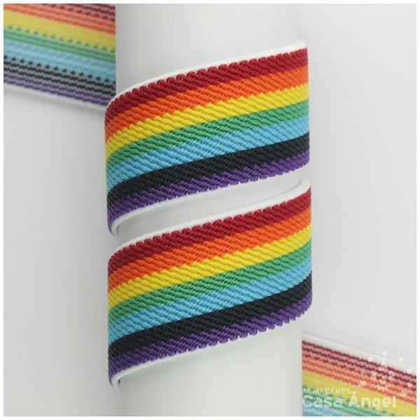 ELÁSTICO BANDERA ORGULLO LGTBI MULTICOLOR