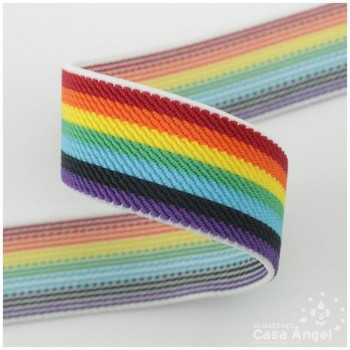 ELÁSTICO BANDERA ORGULLO LGTBI MULTICOLOR