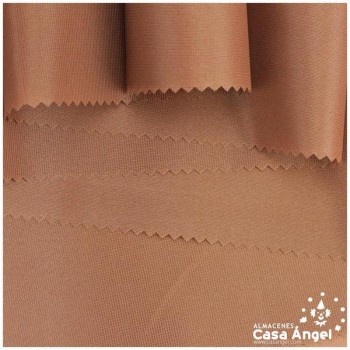 MALLA CANCAN POLIAMIDA ANCHO 150cm MARRÓN CLARO