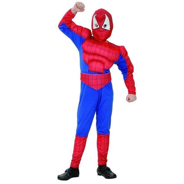 DISFRAZ SÚPER ARAÑA MUSCULOSO INFANTIL