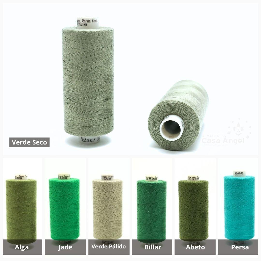 HILO DE POLIÉSTER GUTERMANN TONOS VERDES 1000m