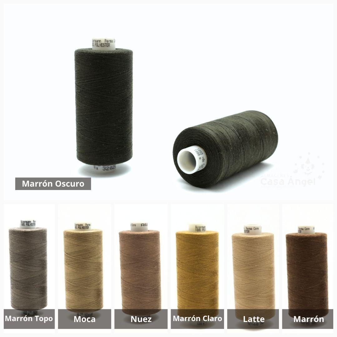 HILO DE POLIÉSTER GUTERMANN TONOS MARRONES 1000m