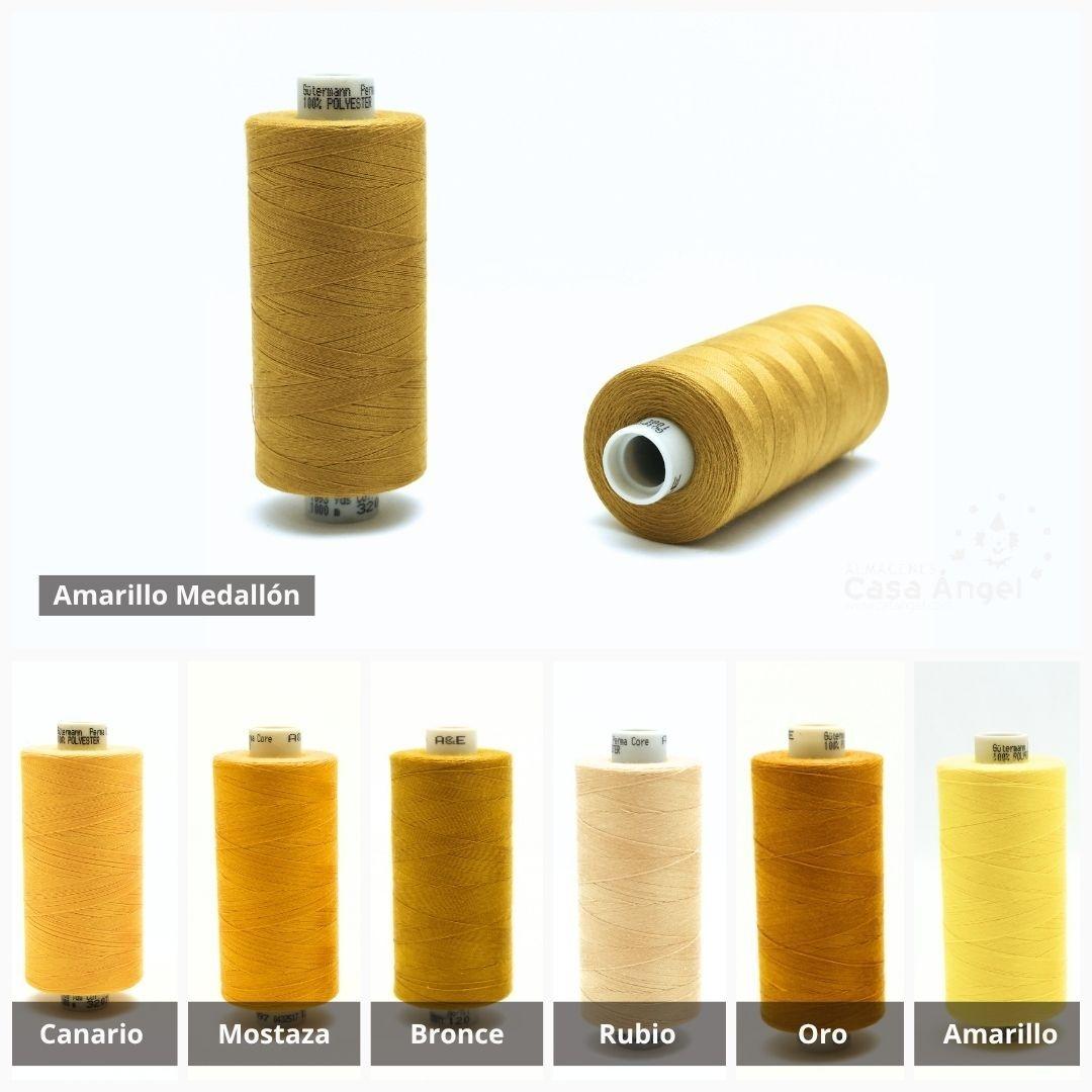 HILO DE POLIÉSTER GUTERMANN TONOS AMARILLOS 1000m