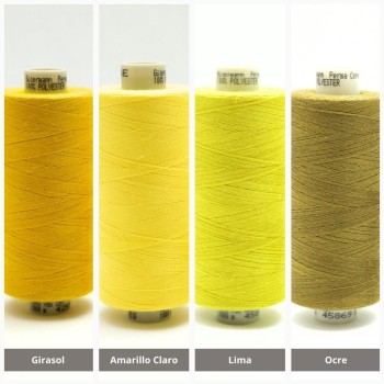 HILO DE POLIÉSTER GUTERMANN TONOS AMARILLOS 1000m