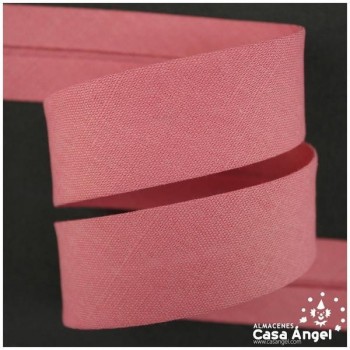 CINTAS AL BIES PERFILADAS LINO Y ALGODÓN COLOR LISO 3cm