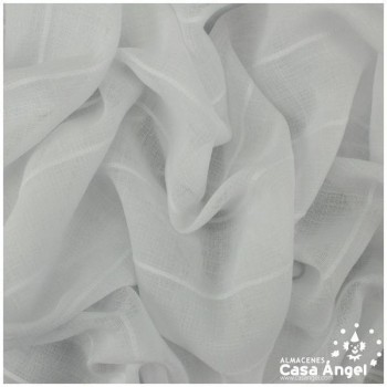 VISILLO BLANCO A RAYAS CON PLOMO SERIE ITA 280cm
