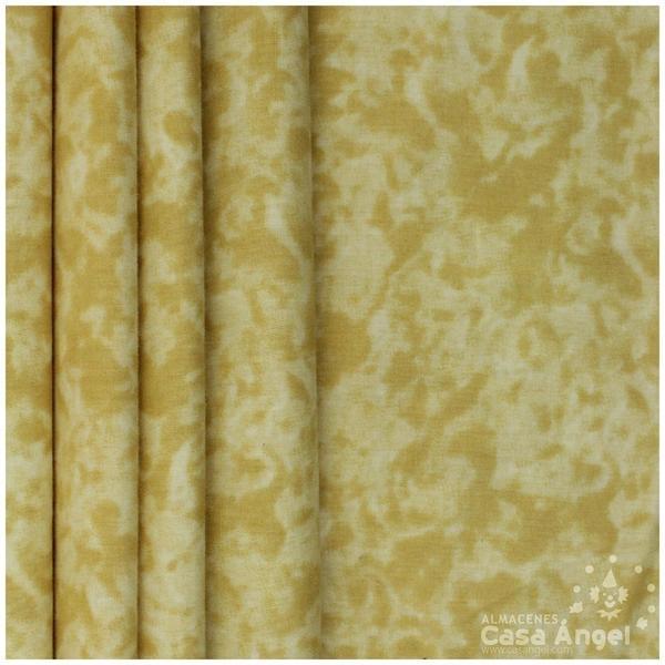 TELA ALGODÓN BEIGE TINTE IRREGULAR 145cm