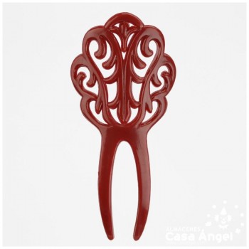 PEINECILLO FLAMENCA DOS PÚAS INFANTIL 12cm