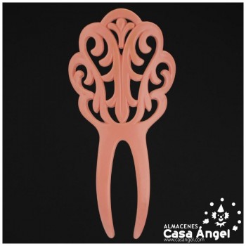 PEINECILLO FLAMENCA DOS PÚAS INFANTIL 12cm