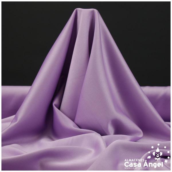 CRESPÓN ELÁSTICO MALVA SATINADO SERIE ALMENDRA 150cm