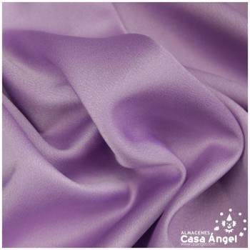 CRESPÓN ELÁSTICO MALVA SATINADO SERIE ALMENDRA 150cm