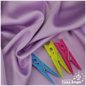 CRESPÓN ELÁSTICO MALVA SATINADO SERIE ALMENDRA 150cm