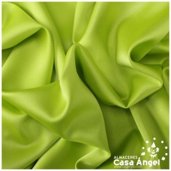 CRESPÓN ELÁSTICO PISTACHO SATINADO SERIE ALMENDRA 150cm