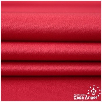CRESPÓN ELÁSTICO ROJO SATINADO SERIE ALMENDRA 150cm
