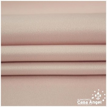 CRESPÓN ELÁSTICO ROSA SATINADO SERIE ALMENDRA 150cm