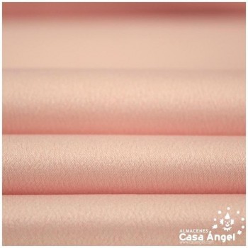 CRESPÓN ELÁSTICO ROSA PÁLIDO SATINADO SERIE ALMENDRA 150cm