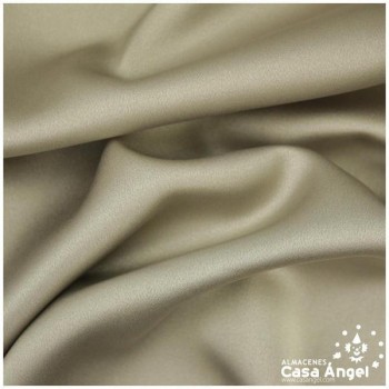 CRESPÓN ELÁSTICO TIERRA SATINADO SERIE ALMENDRA 150cm