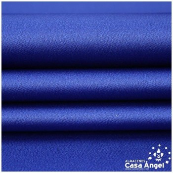 CRESPÓN ELÁSTICO AZUL TINTA SATINADO SERIE ALMENDRA 150cm