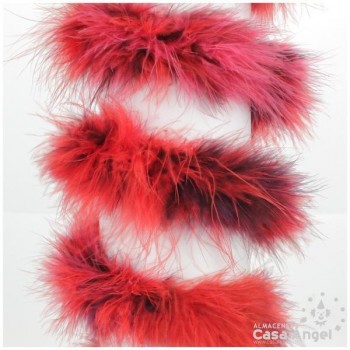 BOA MARABÚ DELUXE 190cm TONOS ROJOS 33gr