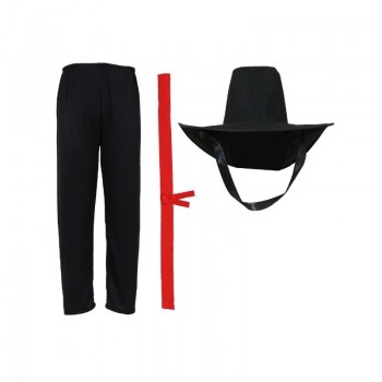 DISFRAZ K-POP DE DEMONIO JUNI COLOR NEGRO INFANTIL KPOP