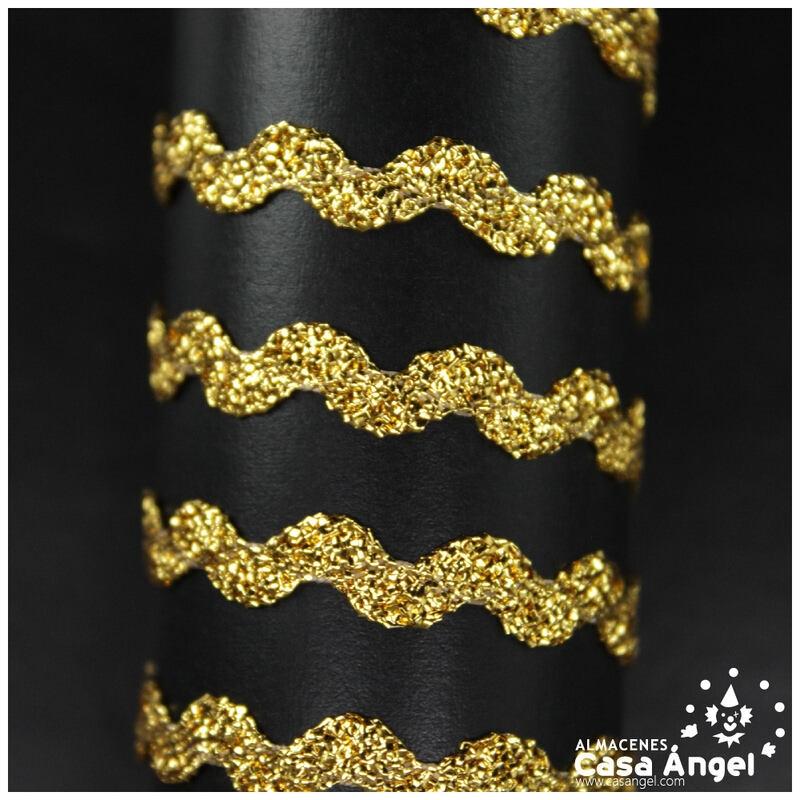 SANDUNGA METALIZADA ORO 6mm