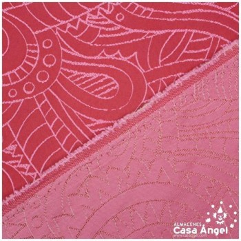 TELA JACQUAR GRAN CACHEMIR MAGENTA SERIE RETRAC 280cm