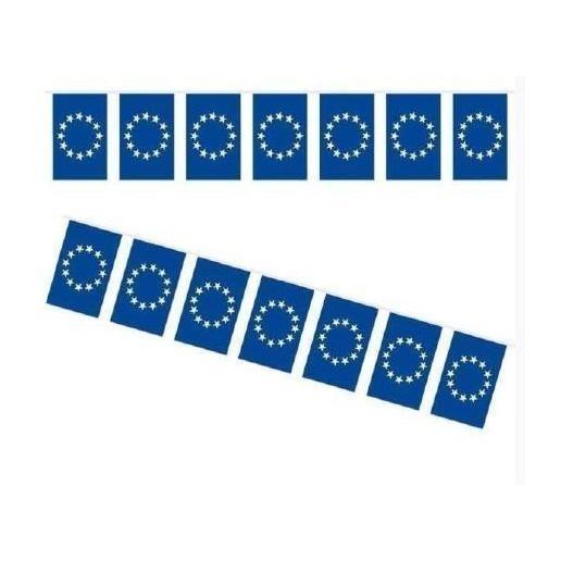 BANDERÍN TELA EUROPEA TIRA 10m