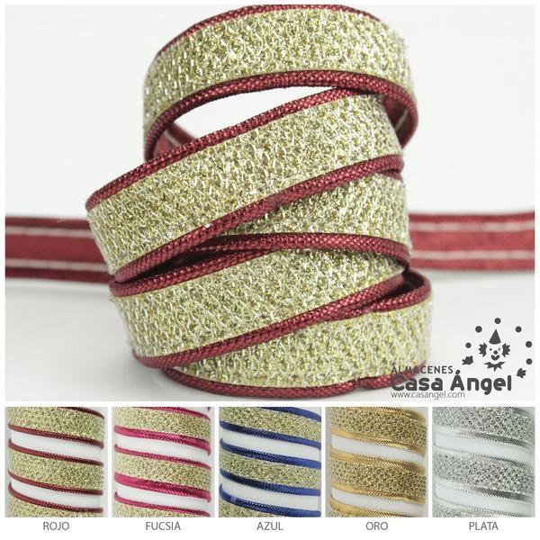 PASAMANERÍA GALÓN FANTASÍA GLITTER 14mm