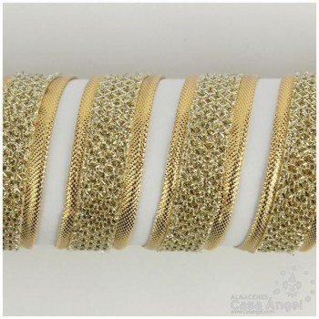 PASAMANERÍA GALÓN FANTASÍA GLITTER 14mm