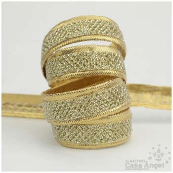 PASAMANERÍA GALÓN FANTASÍA GLITTER 14mm