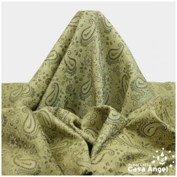 JACQUARD CACHEMIR BEIGE SERIE SASÁN 150cm