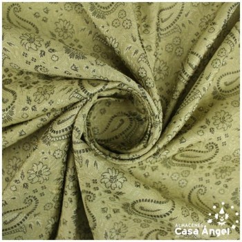 JACQUARD CACHEMIR BEIGE SERIE SASÁN 150cm