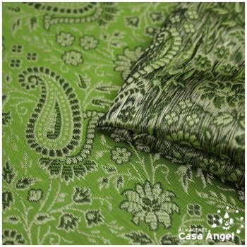 JACQUARD CACHEMIR VERDE PISTACHO SERIE SASÁN 150cm